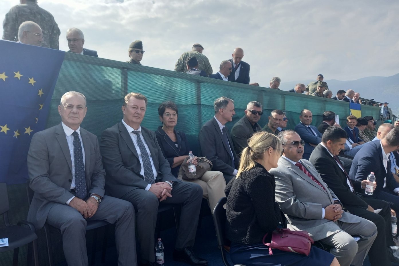 Member of the BiH Joint Committee on Defence and Security Zdenko Ćosić and BiH Parliamentary Military Commissioner Boško Šiljegović attended the day for high-ranking officials as part of the annual exercise “EUFOR Rapid Response 2023”